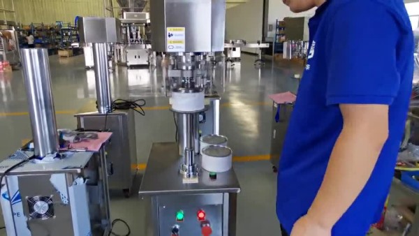 紙碗罐半自動封罐機(jī)