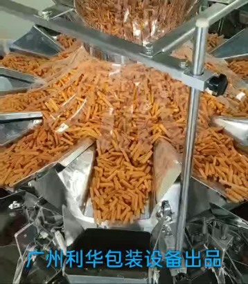 膨化類零食罐裝包裝生產(chǎn)線