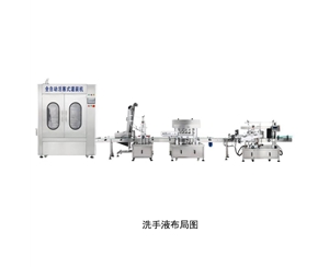 旋蓋液體灌裝生產(chǎn)線