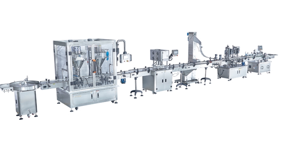 旋蓋灌裝生產(chǎn)線